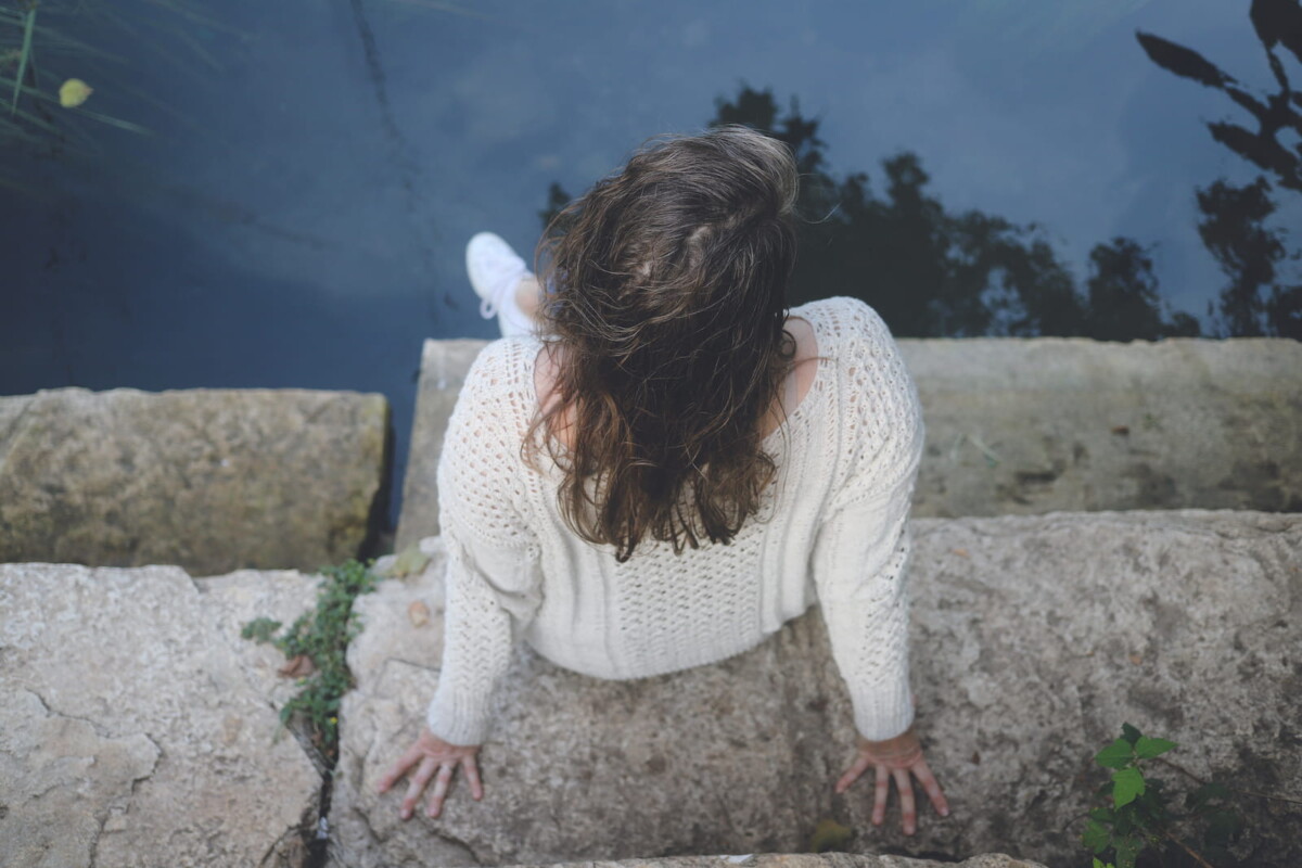 Image of me staring at the water.